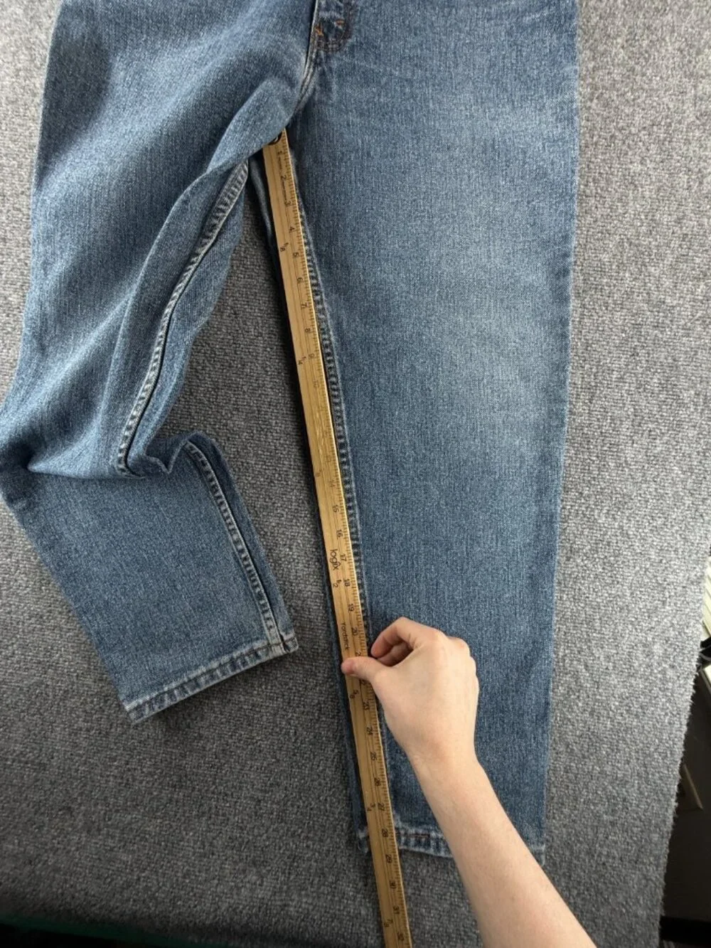 VTG Levi’s 550-4891 Denim Jeans USA Made 1992 Acid Wash Denim Adult ACTL 32X29